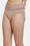 Zivame High Rise Full Coverage Tummy Tucker Hipster Panty (Pack of 2) - Multicolor — thumbnail 4